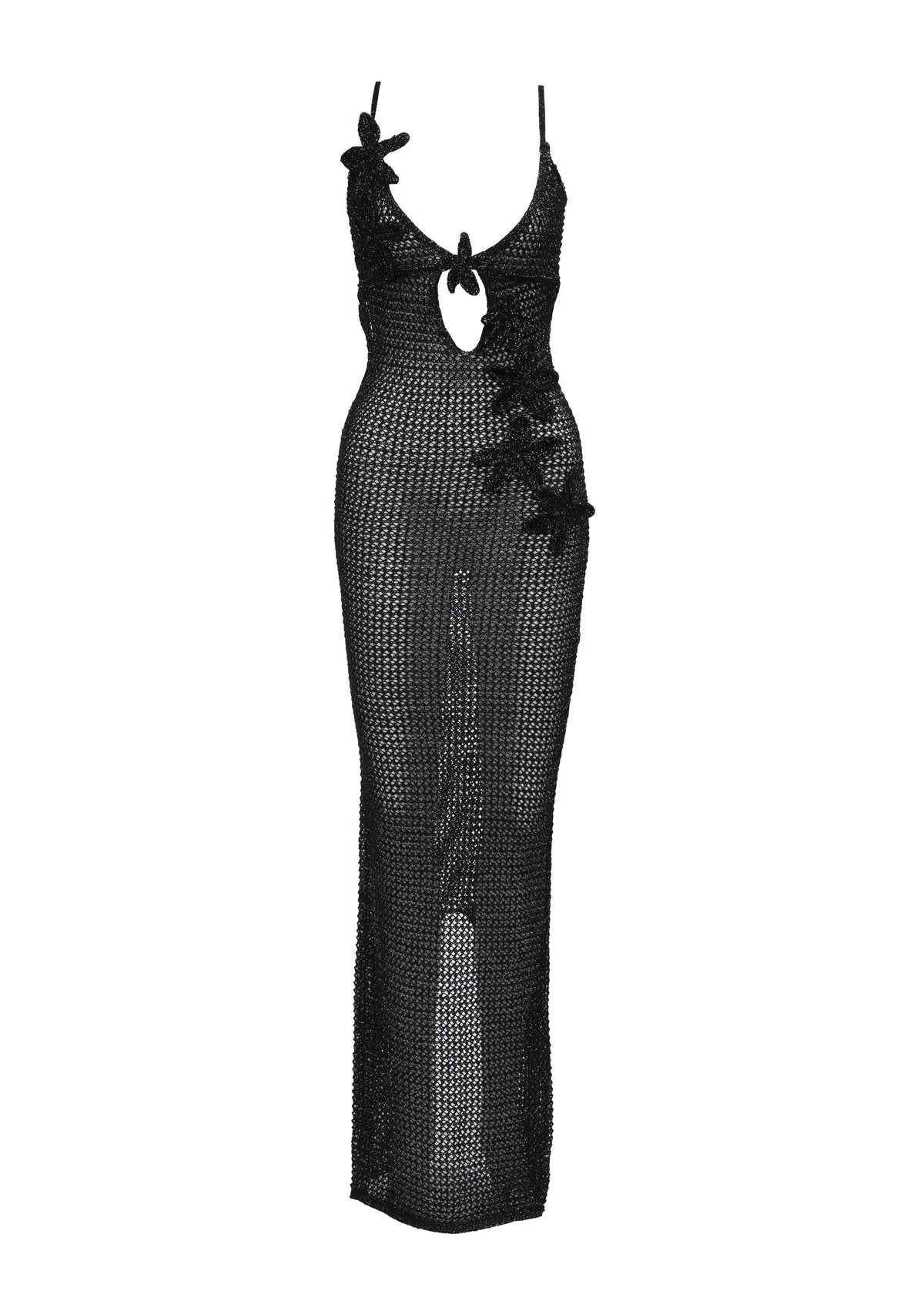 HILSA BLACK - MAXI DRESS