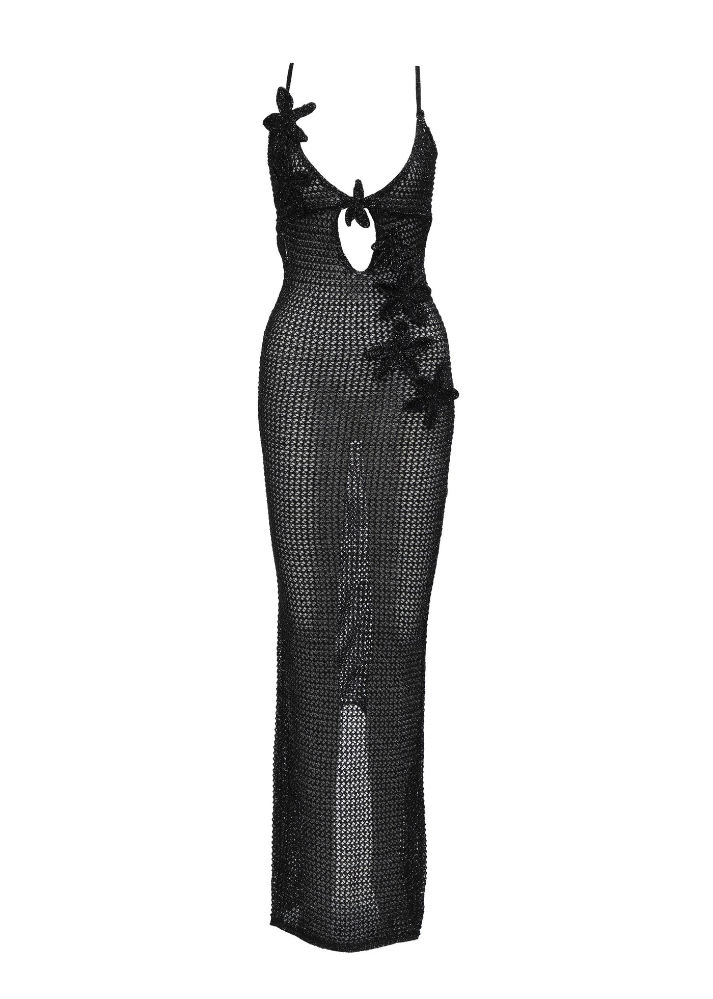 HILSA BLACK - MAXI DRESS