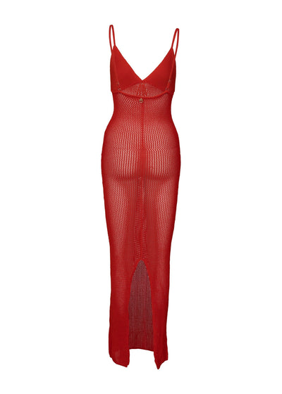 ISABEL RED FIRE - DRESS