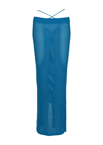 ALMA ROYAL BLUE - SKIRT