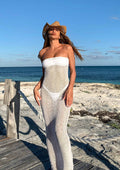 WHITE NET - Dress