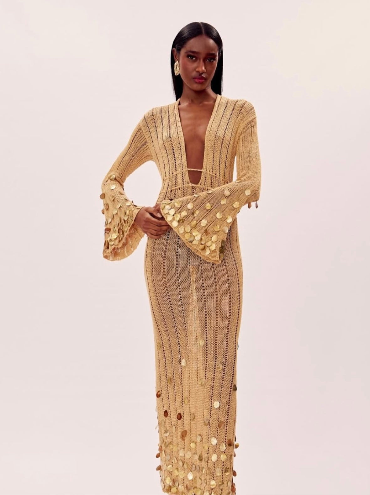 Crochet Maxi Signature Dress