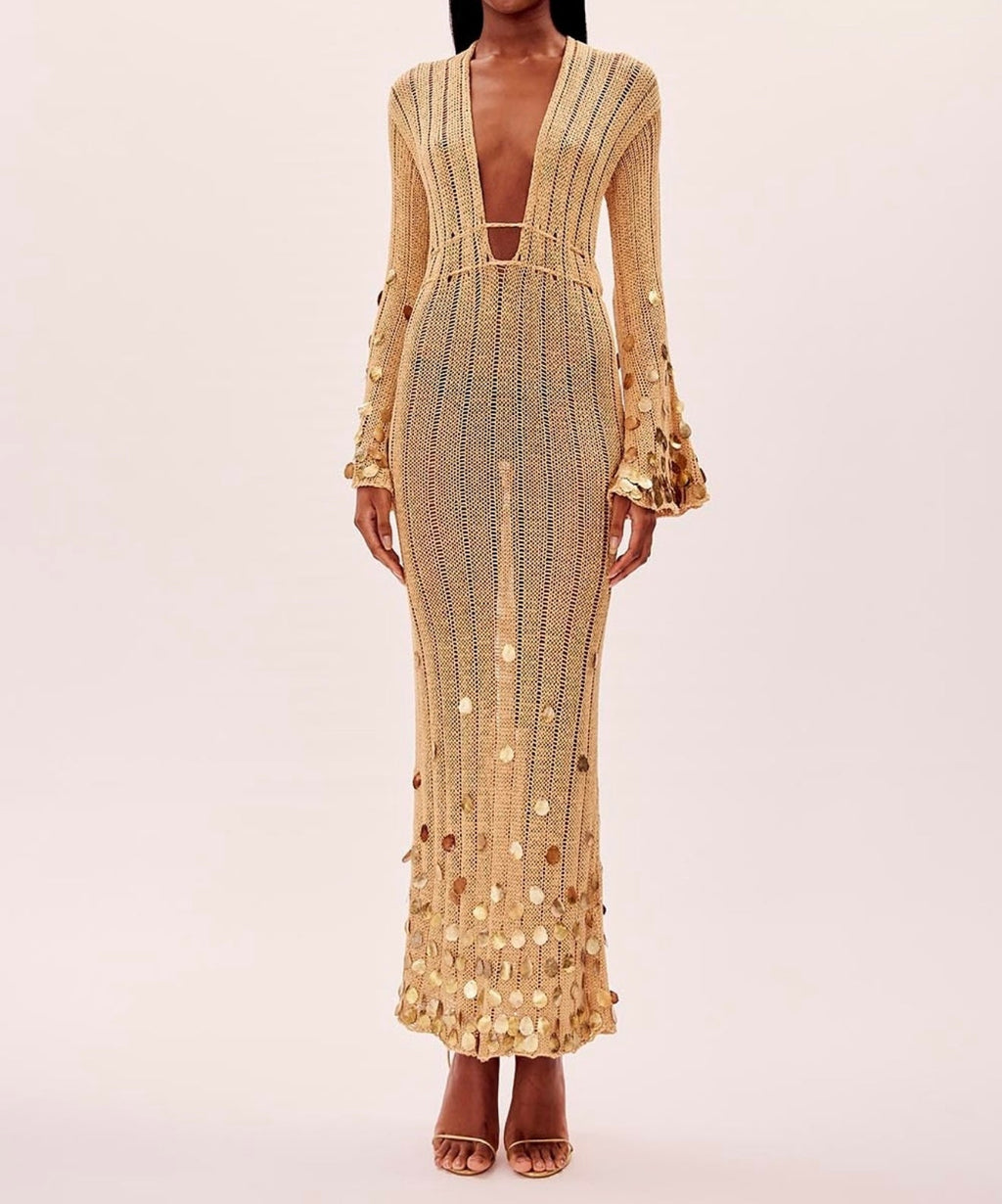Crochet Maxi Signature Dress