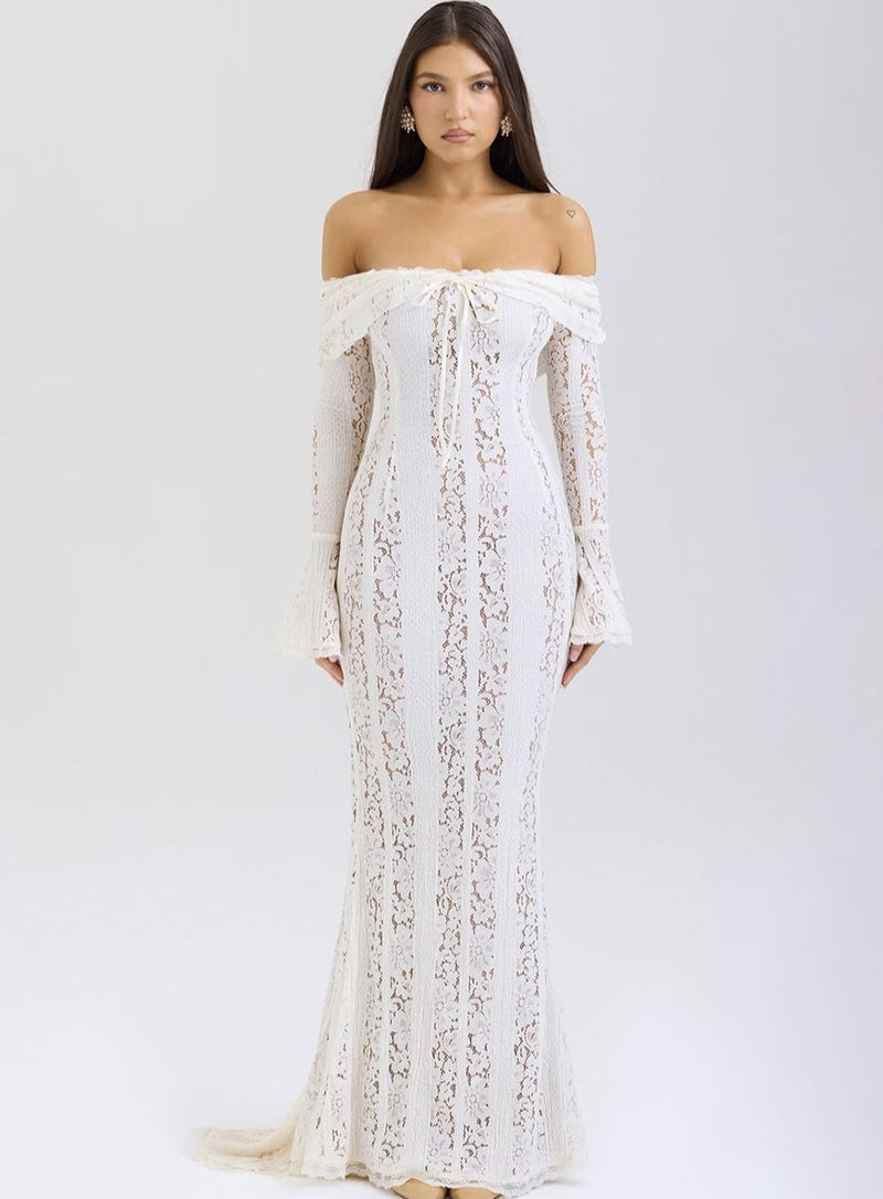 Ella Lace Maxi Dress