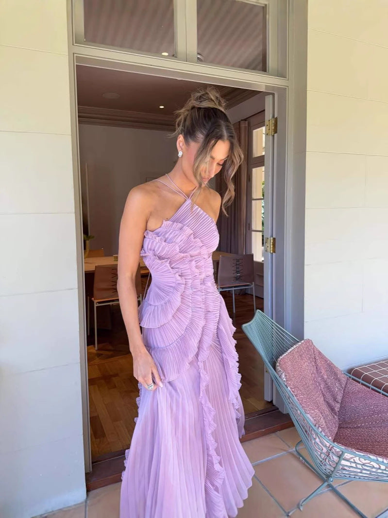 Olivia Charming Ruffle Dress