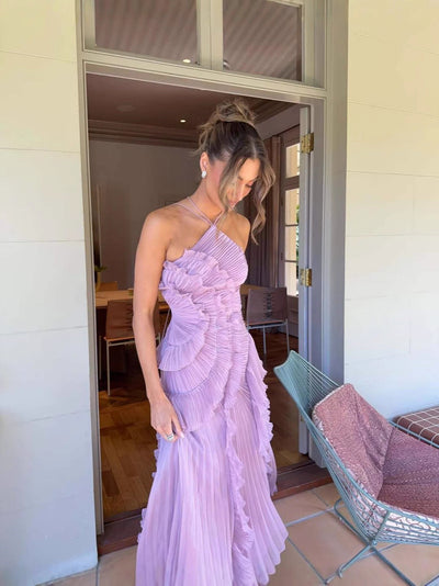 Olivia Charming Ruffle Dress