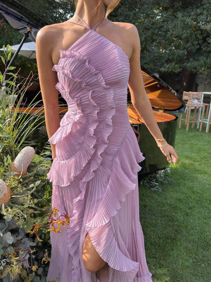 Olivia Charming Ruffle Dress