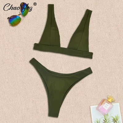 Scarlett Bikini - Khaki