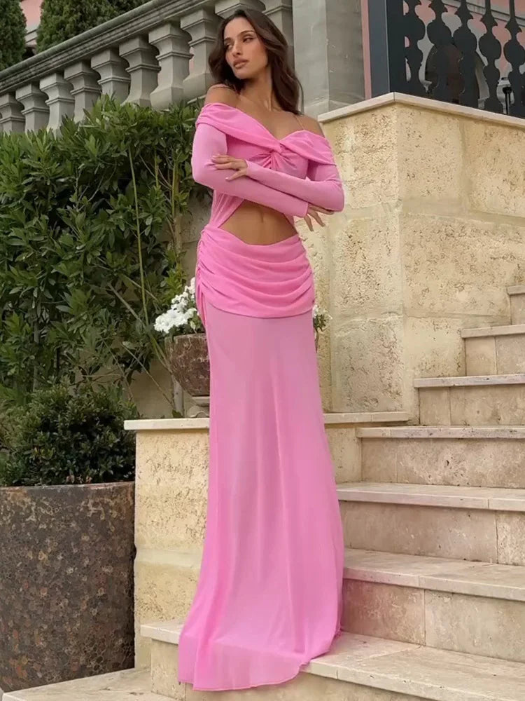 Mocha Mirage Gown