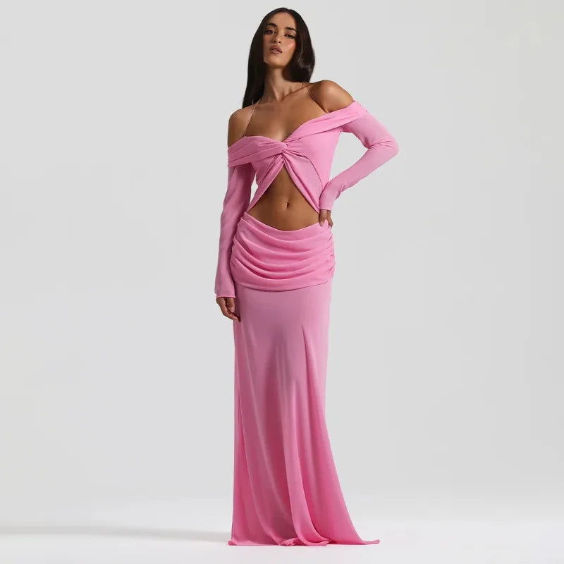 Mocha Mirage Gown