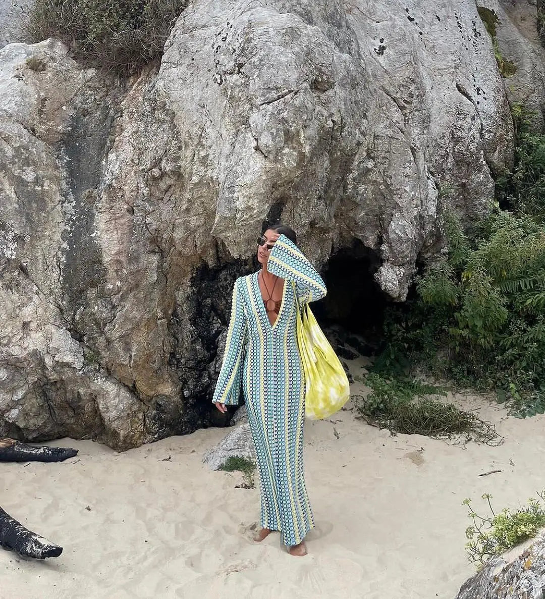 Evea Maxi Knit Dress