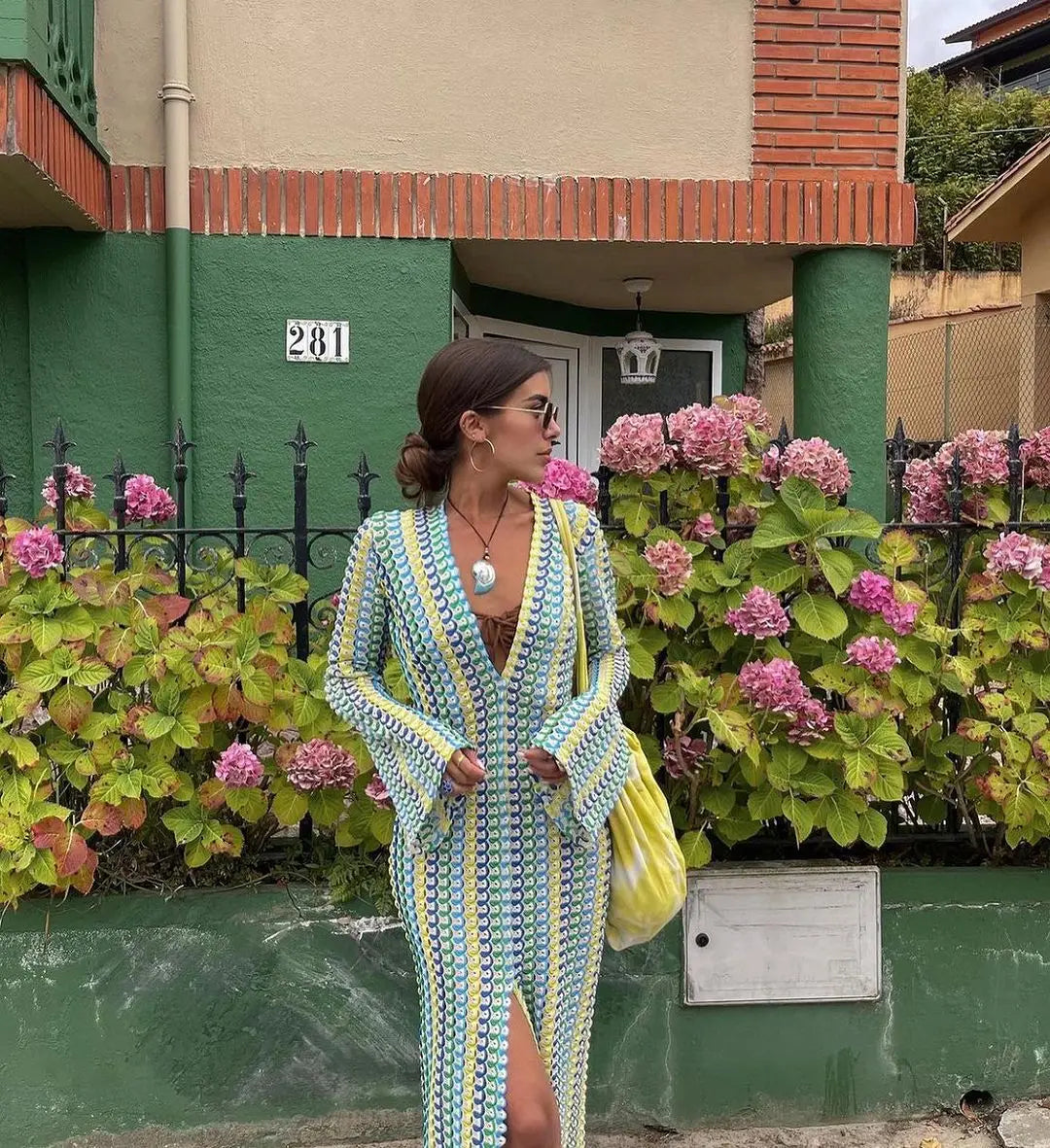 Evea Maxi Knit Dress