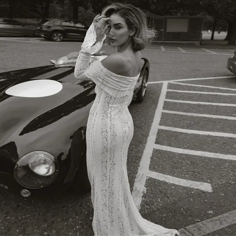 Ella Lace Maxi Dress