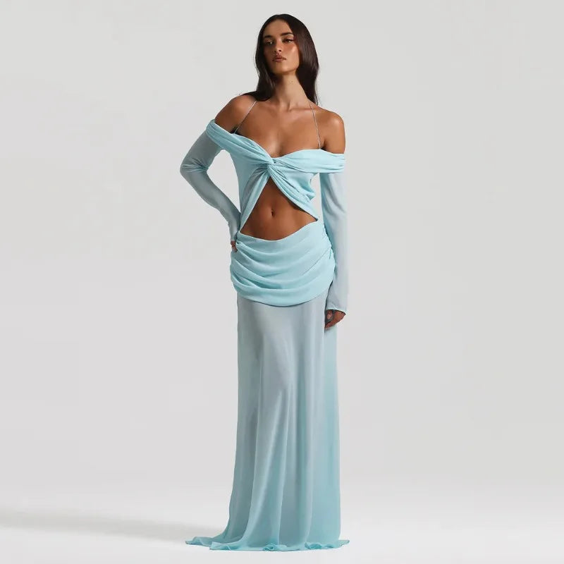 Mocha Mirage Gown