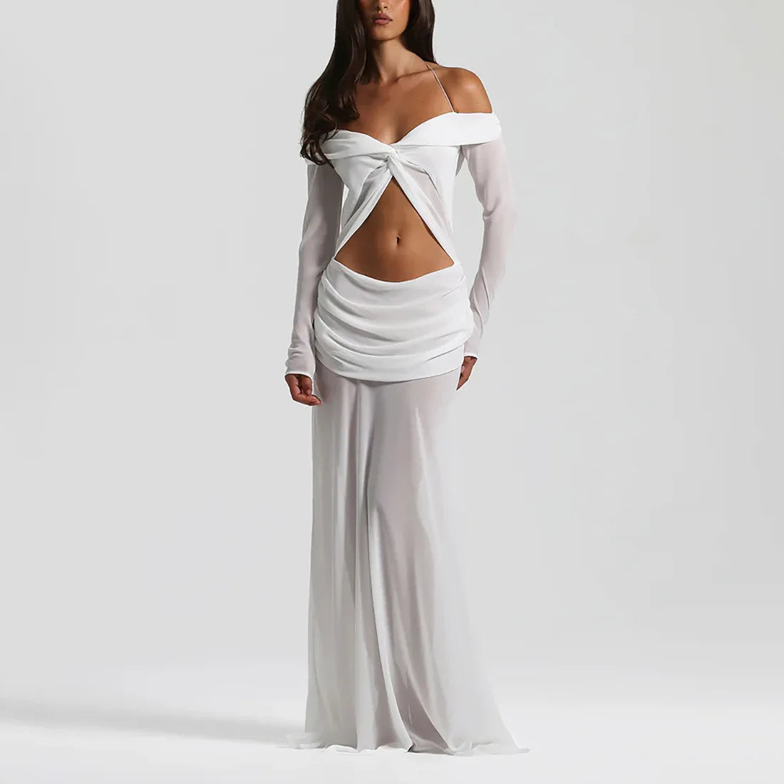 Mocha Mirage Gown