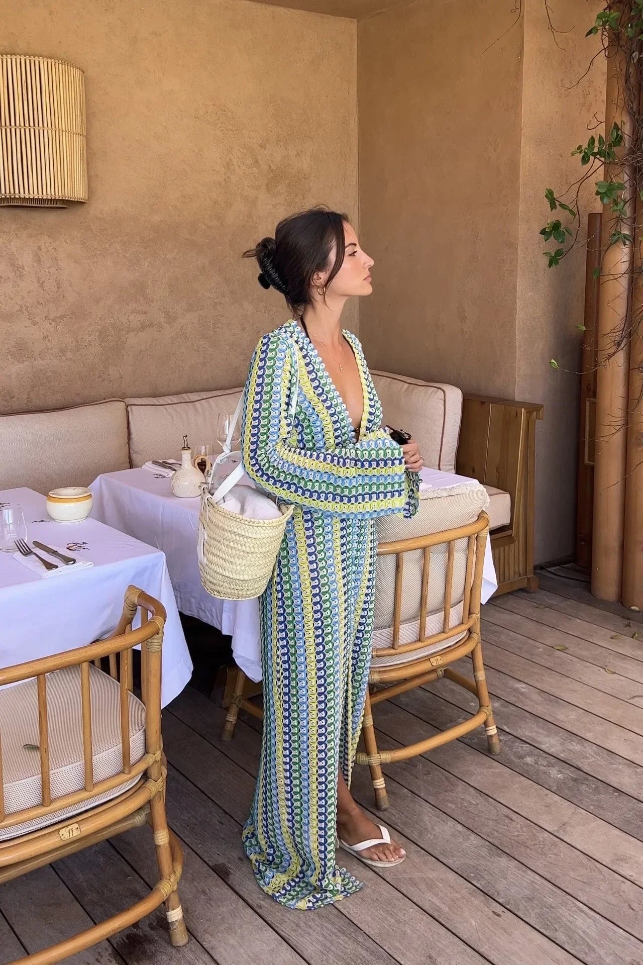 Evea Maxi Knit Dress