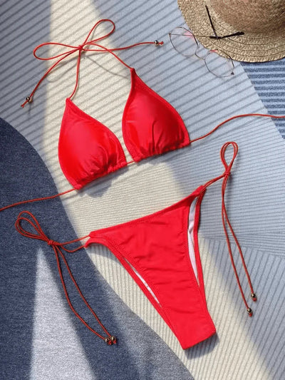 Star Bikini - Red