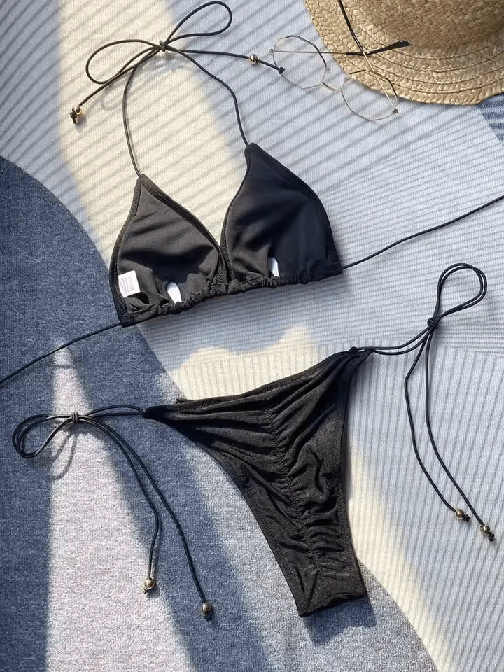 Star Bikini - Black