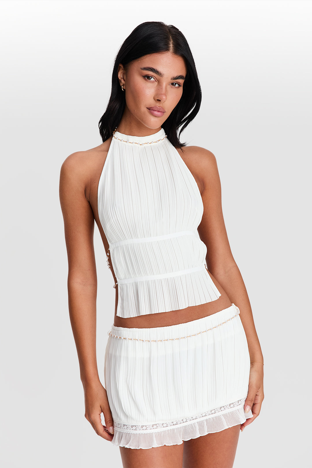 Perla White Set