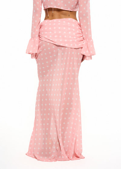 TOYA PEACH POLKA - SKIRT