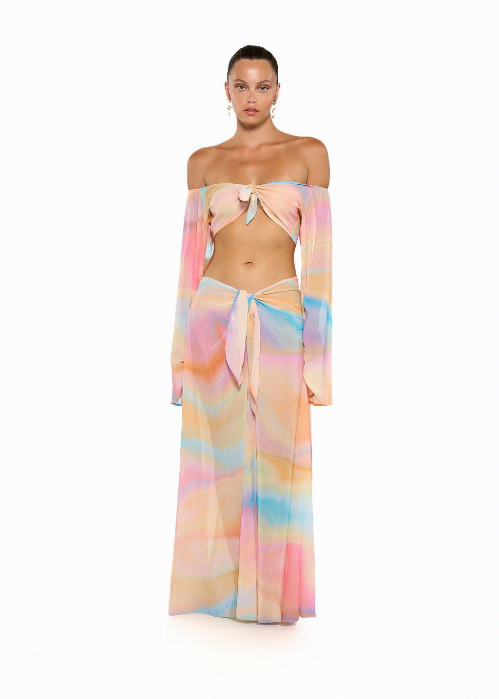 HAYZEL PINK LAGOON - SKIRT