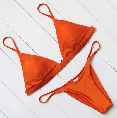 String Bra And Bottom