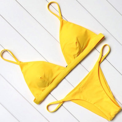 String Bra And Bottom