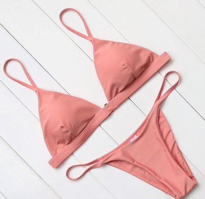 String Bra And Bottom