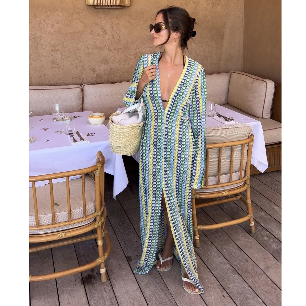 Evea Maxi Knit Dress