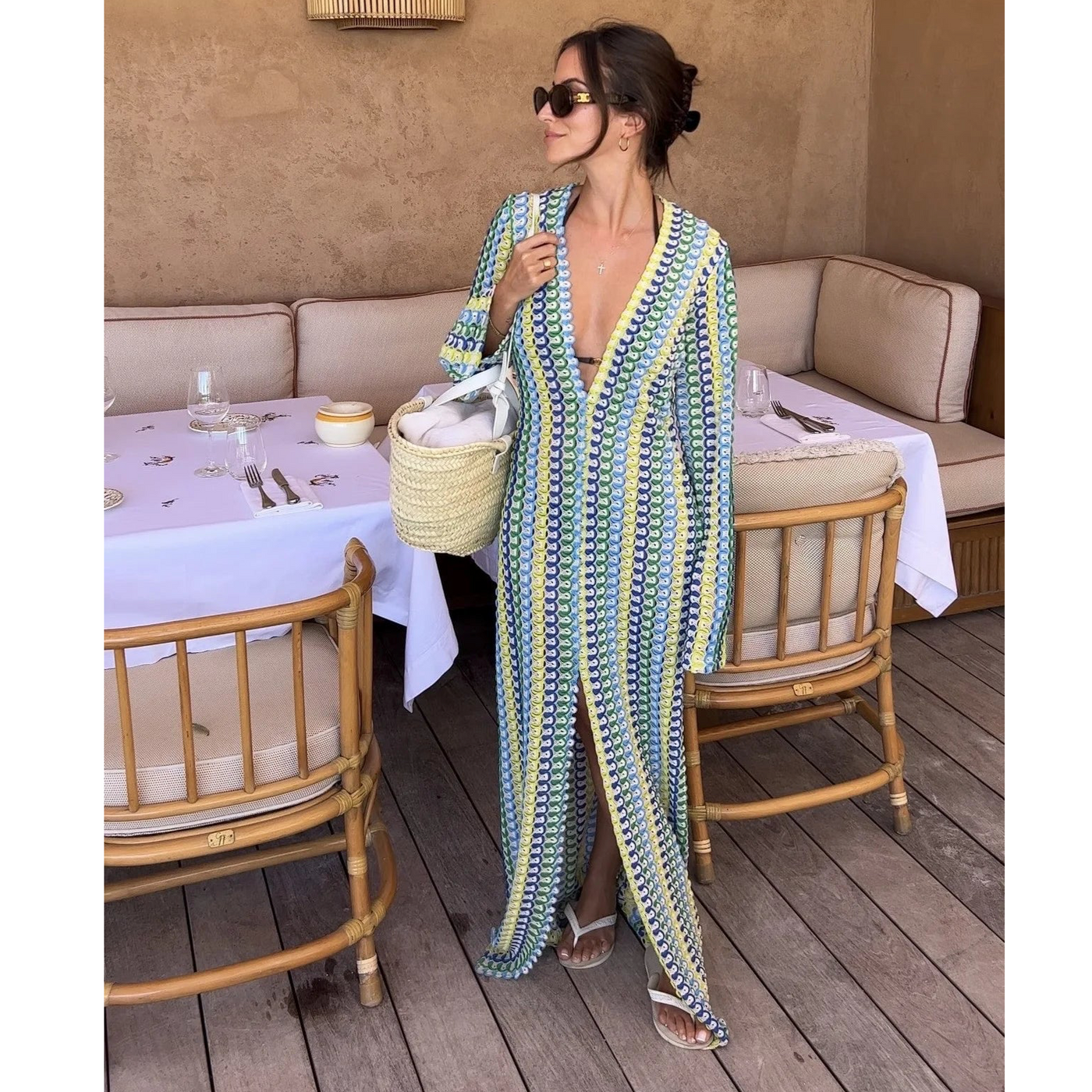 Evea Maxi Knit Dress