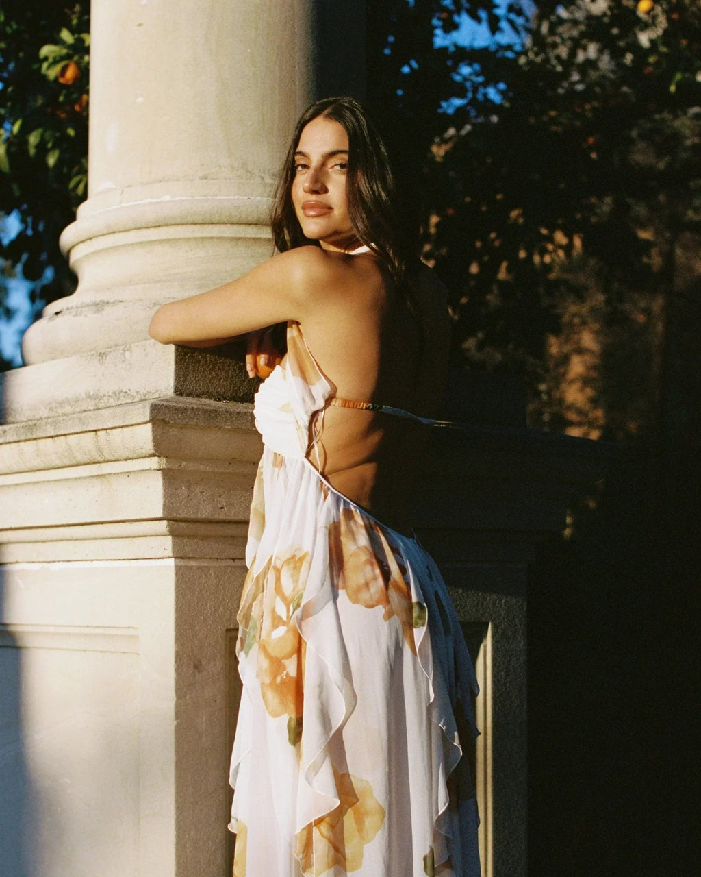 AKAIA STRAPLESS DRESS