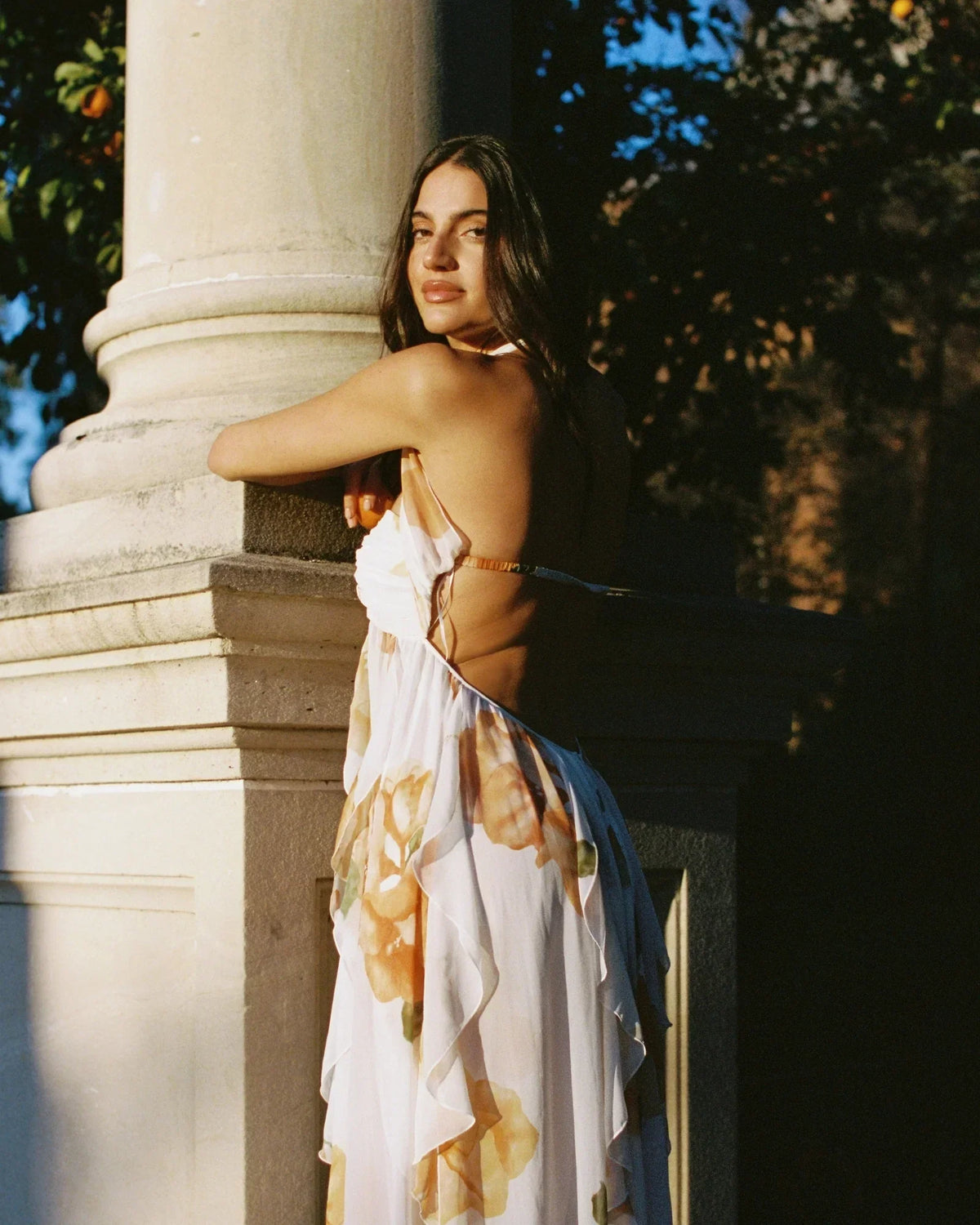 AKAIA STRAPLESS DRESS