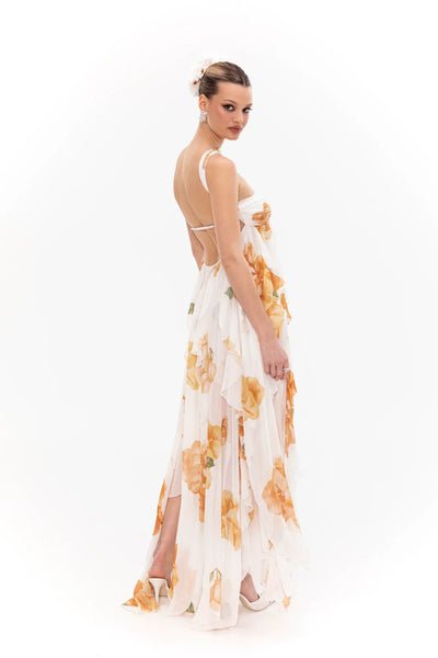 AKAIA STRAPLESS DRESS