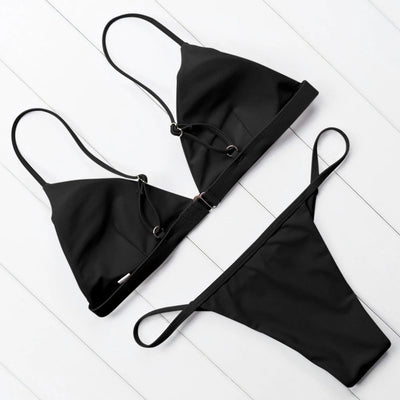 String Bra And Bottom