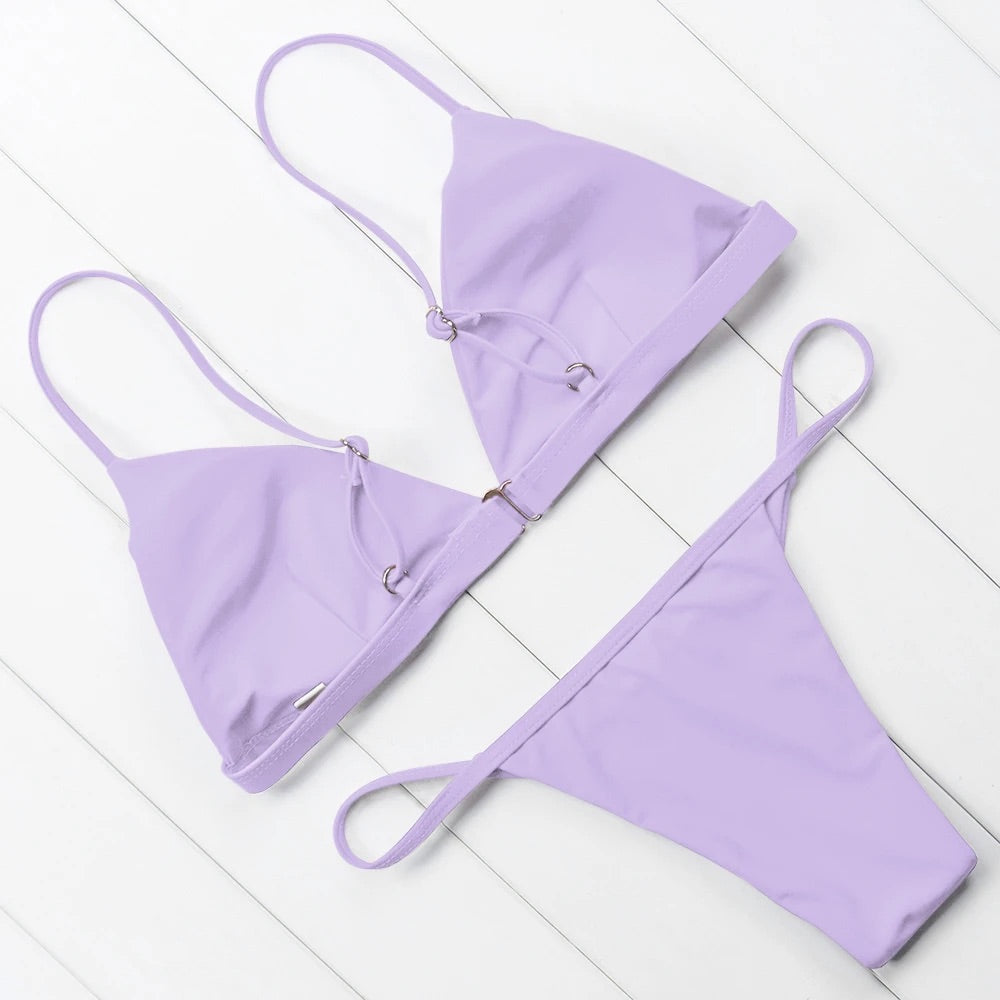 String Bra And Bottom