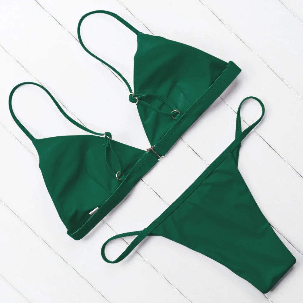 String Bra And Bottom