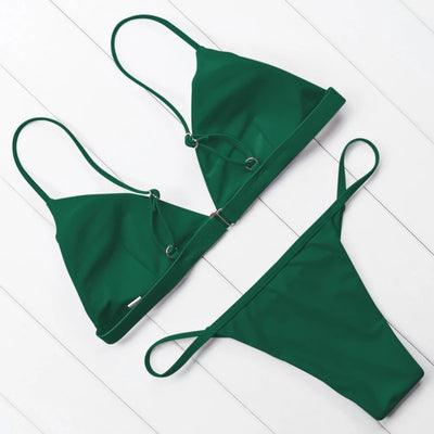 String Bra And Bottom