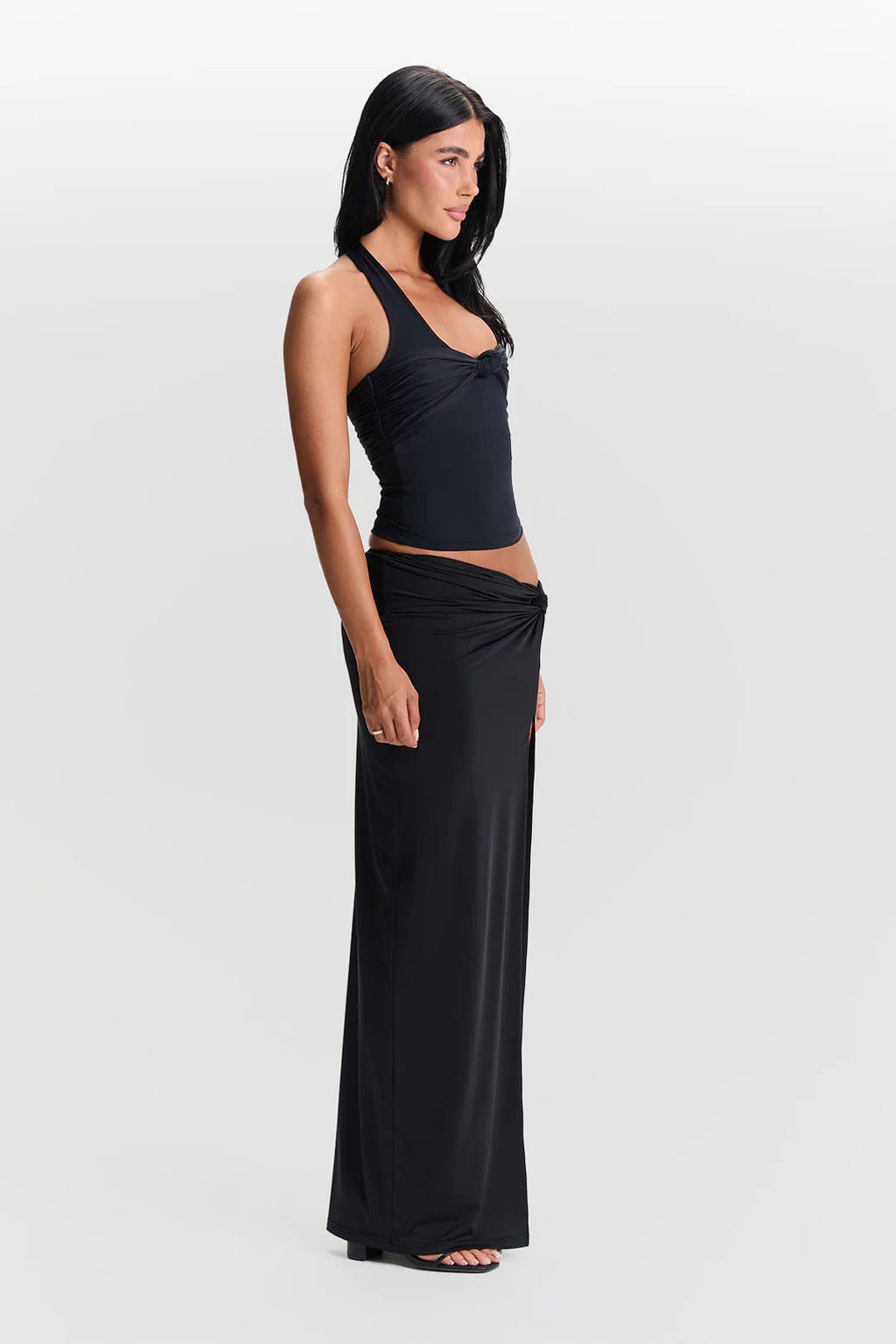 Cleo Halter Twist Top