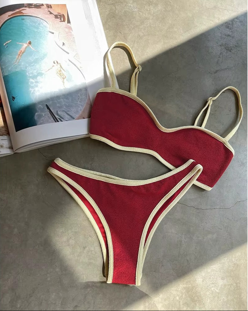 Nadine Contrast Bikini Set