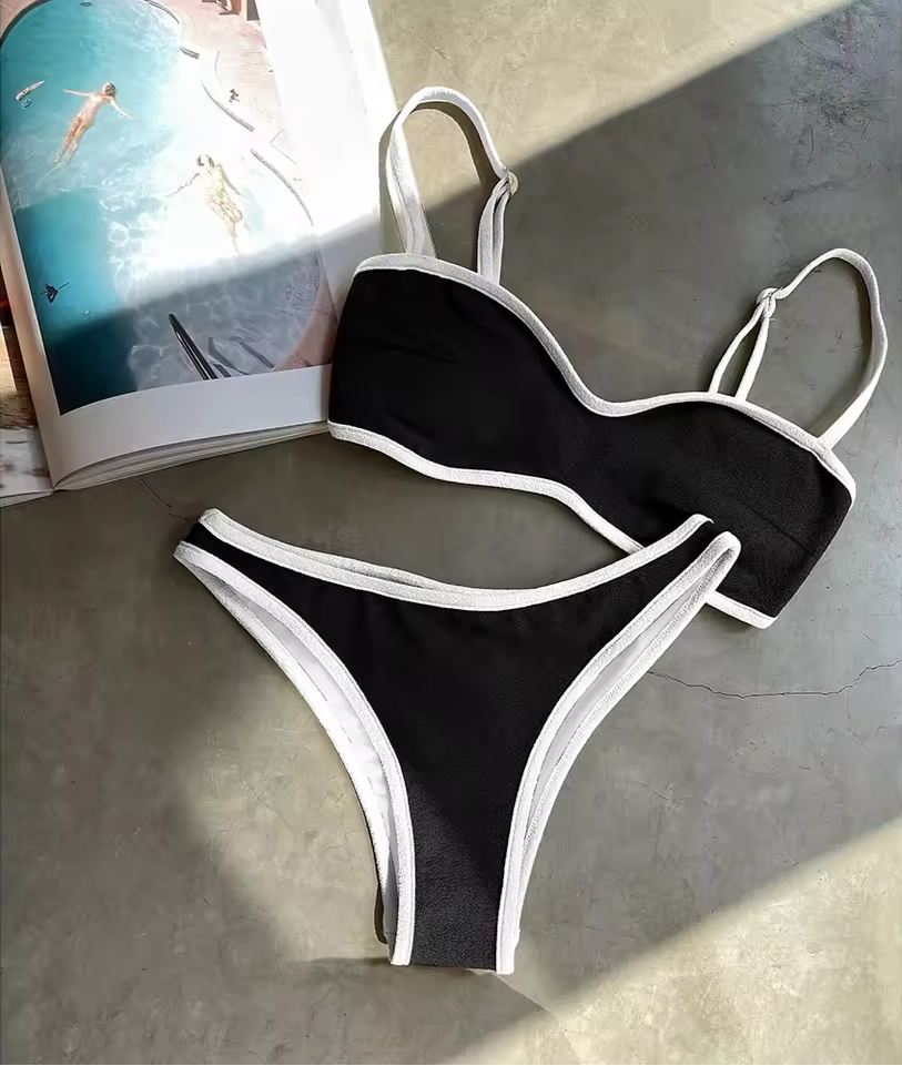 Nadine Contrast Bikini Set
