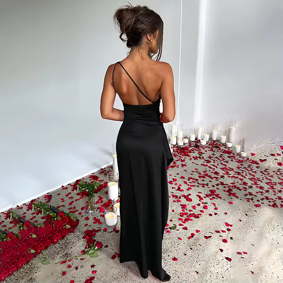 Amara Satin Gown