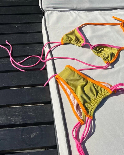 HAZEL Bikini - Pink Tropics