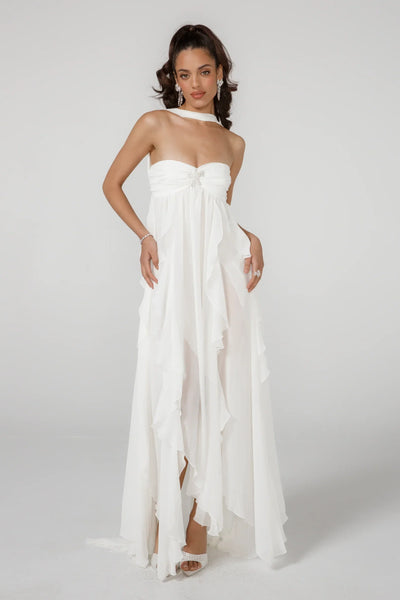 AKAIA STRAPLESS DRESS