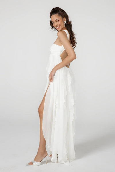 AKAIA STRAPLESS DRESS